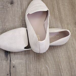 ALDO Women's White Loafers